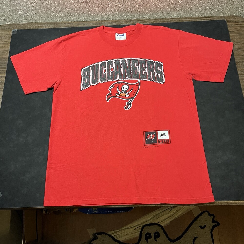 Tampa Bay Buccaneers Vintage Shirt Keyshawn Johnson Jersey Nutmeg Red Bucs #19